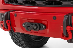 Chevrolet Silverado 1500 Bumper - Front - Rough Country - FXS + PRO12000S Winch - '23-'26